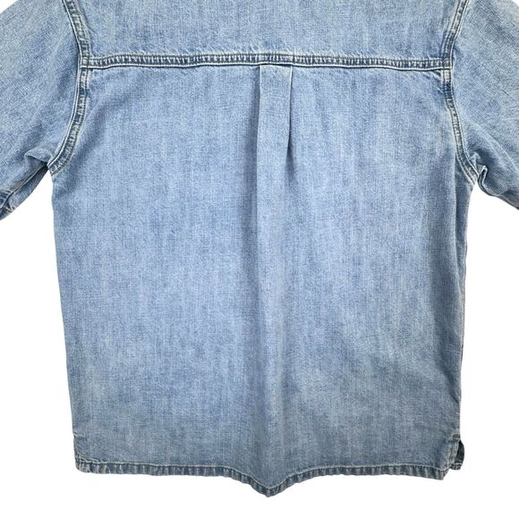 Neuflora Denim Button Down Shirt - Picture 7 of 12